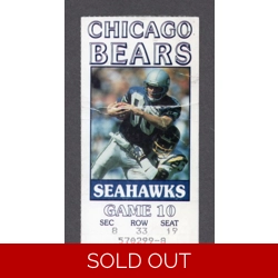 Walter Payton LAST TD #..
