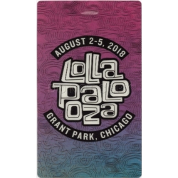 2018 LOLLAPALOOZA FESTI..