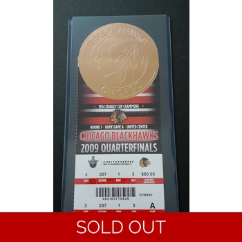 Patrick Kane NHL PLAYOFF DEBUT 4/16/09 Blackhawk..