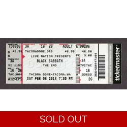 2016 BLACK SABBATH Conc.. 2016 BLACK SABBATH Conc..