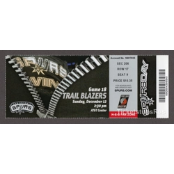 2010 NBA SPURS TRAIL BL..