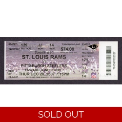 2007 St. Louis Rams vs ..