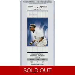 Mariano Rivera SAVE #60..