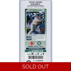 Rafael Devers MLB DEBUT..