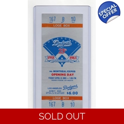 1983 Los Angeles DODGER..