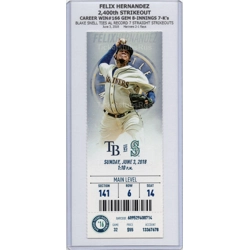 Felix Hernandez 2400th ..