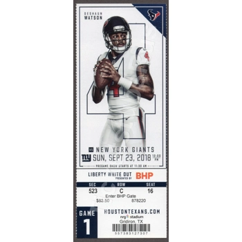 Saquon Barkley TD-2 ROOKIE 9/23/2018 Giants Texa..