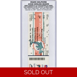 2007 Dolphins AVOID WIN..