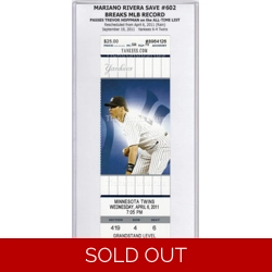Mariano Rivera SAVE #60..