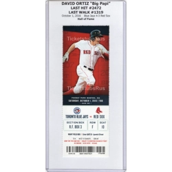 David Ortiz LAST HIT #2..