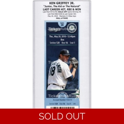 Ken Griffey Jr LAST HIT..