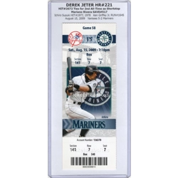 Derek Jeter HR #221 TIE..