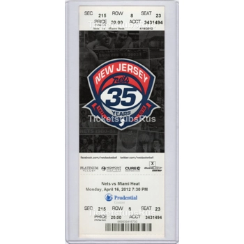 LeBron James LAST GAME NEW JERSEY TOMAHAWK JAM N..