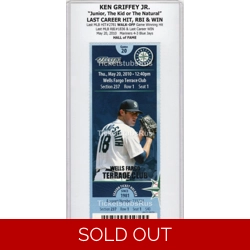 Ken Griffey Jr LAST HIT..