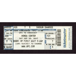 UFC 76 Knockout 9/22/20..