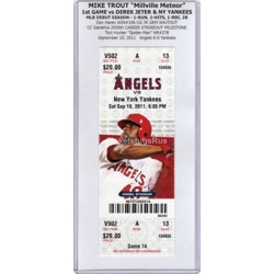 Mike Trout 1st GAME vs .. Mike Trout 1st GAME vs ..