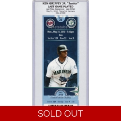 Ken Griffey Jr LAST GAM..