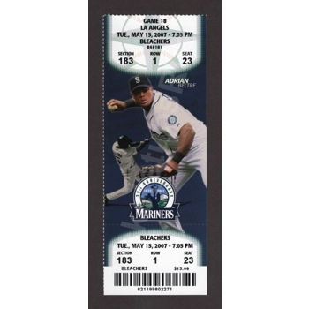 Ichiro Suzuki 5 HITS SEATTLE 5/15/2007 Mariners ..