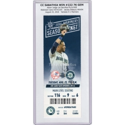 CC Sabathia WIN-222 7K ..