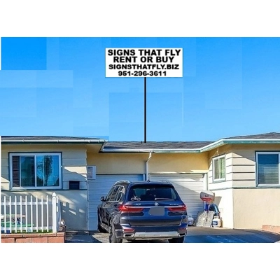 Deposit for purchase of one sign that flies