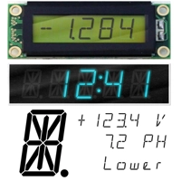 AF-LED14-Seg-1 - Font for Electronic LCD LED Display