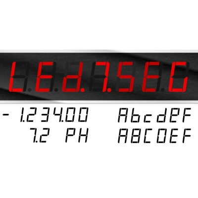 AF-LED7-Seg-1 - Font for Electronic LCD LED Display AF-LED7-Seg-1 - Font for Electronic LCD LED Display