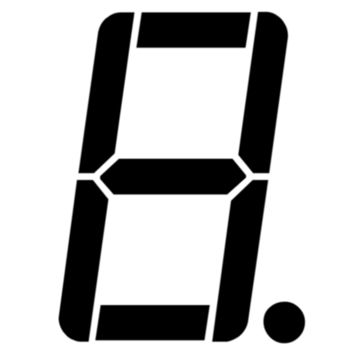 AF-LED7-Seg-1 - Font for Electronic LCD LED Display AF-LED7-Seg-1 - Font for Electronic LCD LED Display