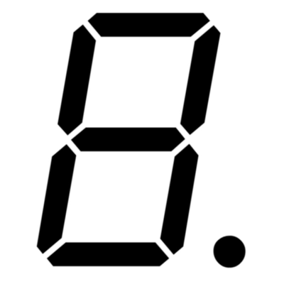 AF-LED7-Seg-2 - Font for Electronic LCD LED Display AF-LED7-Seg-2 - Font for Electronic LCD LED Display