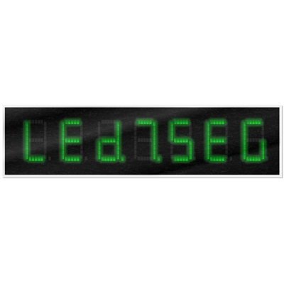AF-LED7-Seg-dots1 - Font for Electronic LCD LED Display AF-LED7-Seg-dots1 - Font for Electronic LCD LED Display