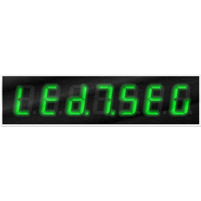 AF-LED7-Seg-Platz - Font for Electronic LCD LED Display AF-LED7-Seg-Platz - Font for Electronic LCD LED Display