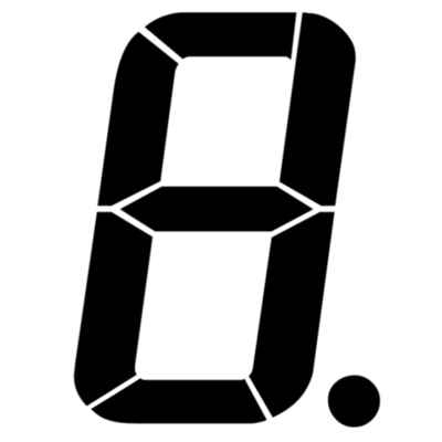 AF-LED7-Seg-Platz - Font for Electronic LCD LED Display AF-LED7-Seg-Platz - Font for Electronic LCD LED Display