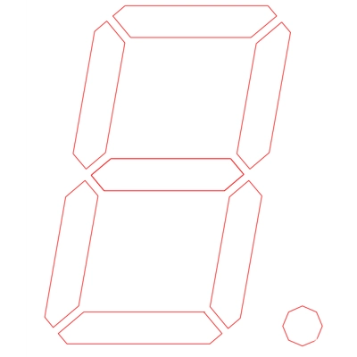AF-LED7-Seg-2 - Font for Electronic LCD LED Display AF-LED7-Seg-2 - Font for Electronic LCD LED Display