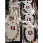 Chakra Bracelet/Lava Beads