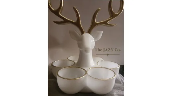 Deer Head Jewelry Holder