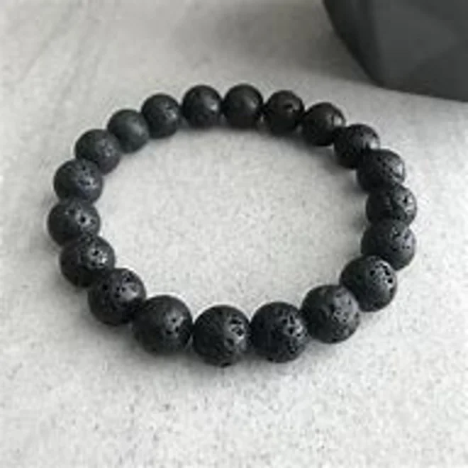 Additional Image for Chakra Bracelet/Lava Beads