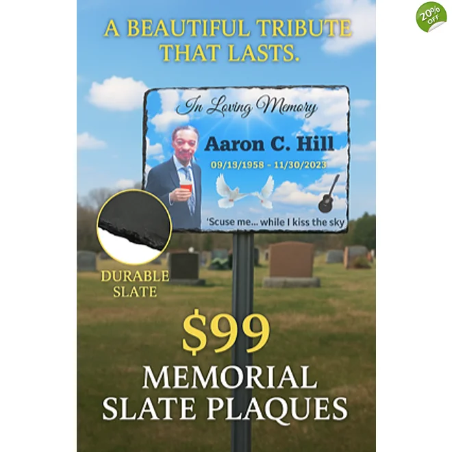 product Image for Memorial Grave Marker with Stake