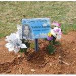 Memorial Grave Marker with Stake