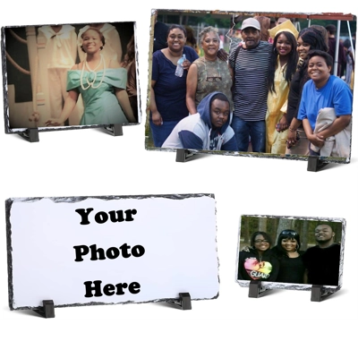 Custom Stone Photo Display
