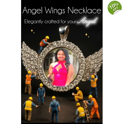Custom Angel Wings Necklace