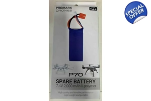 Promark P-70 Warrior VR Virtual Reality Drones Compatible Li-Ion Battery Promark P-70 Warrior VR Virtual Reality Drones Compatible Li-Ion Battery
