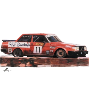 Robbie Francevic Volvo 240 Turbo