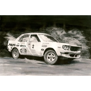 Mazda RX3 Rally car - Rod Millen
