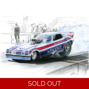 The Phoenix Funny car dragster