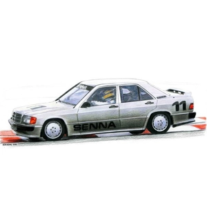 Ayrton Senna Mercedes 190