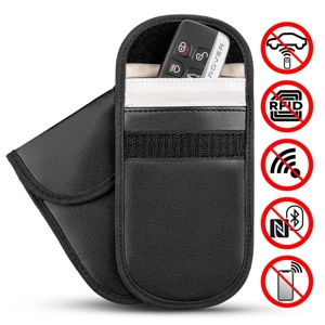 RFID Blocking Faraday Car Key Pouch