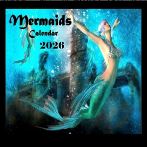 Mermaid Calendar 2026 Mermaids Calendar Planner