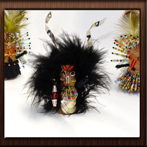 Shaman Sculpture Robed Spirit Seeker