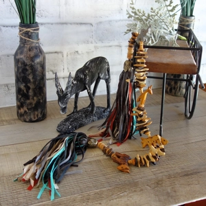 African Decor Animal Beads Garland