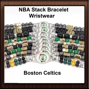 NBA Fan Stack Bracelet Boston Celtics Wristband
