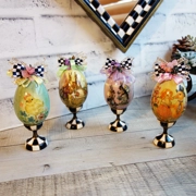 Storybook Heirloom: Vintage Checked Easter Egg Collection